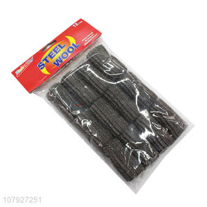 Hot sale black multi-purpose small steel wool for kitchen