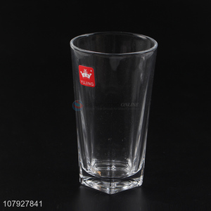 Factory supply transparent glass water cup whisky cup beer cup juice cup