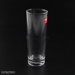 Good quality clear tall glass water cup/milk cup/whisky glass/beer cup