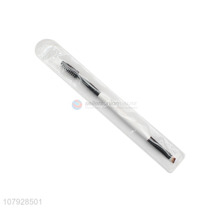 Low price white ladies double-head eyebrow brush wholesale