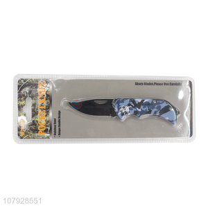 New product stainless steel camping foldable pocket knife for sale