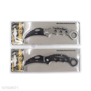 New arrival cool design portable camping pocket knife with top quality
