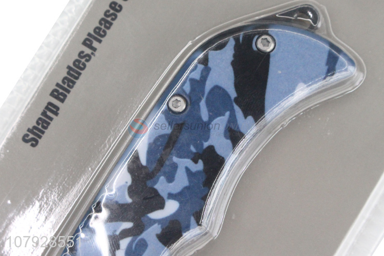 New product stainless steel camping foldable pocket knife for sale
