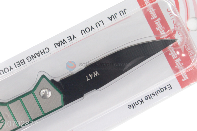 Low price portable stainless steel sharp blade pocket knife for sale