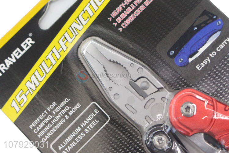 High quality outdoor portable multi functional folding camping pliers