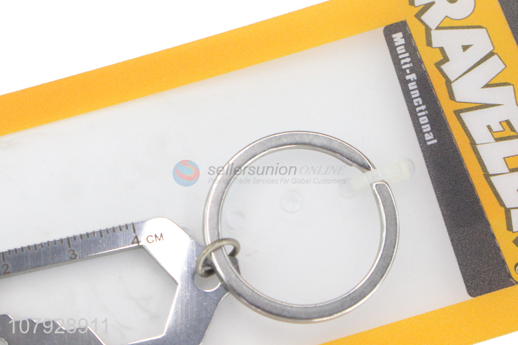 Latest products portable outdoor multi-function tools keychain for sale