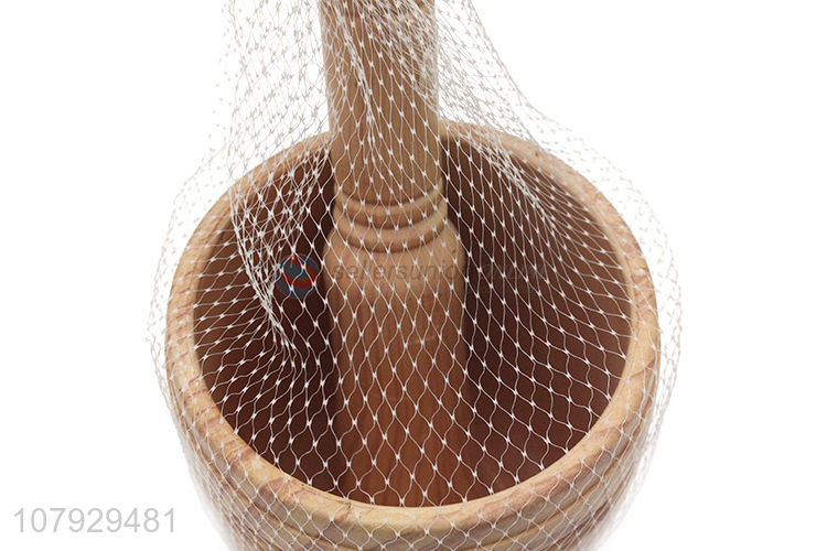 Best seller wooden grain plastic garlic masher universal kitchen tools