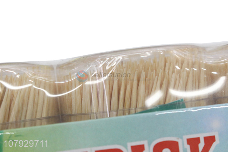 Yiwu export universal disposable double-headed toothpicks with bottle