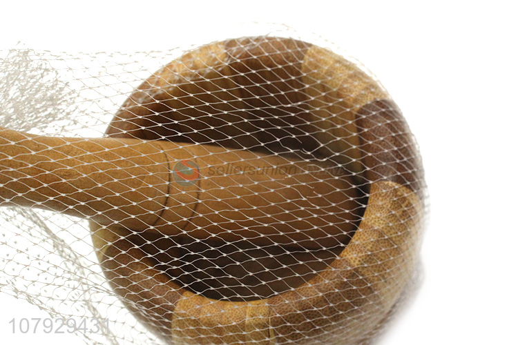 Hot selling creative bamboo manual garlic masher stirring tool set