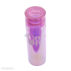 New arrival fashionable water bottles double-walled plastic drinking bottle wholesale