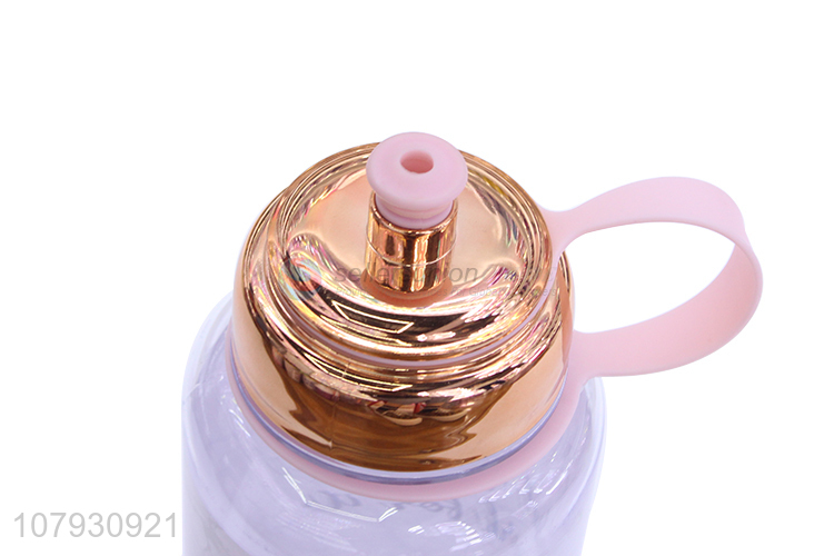 Latest arrival portable personalized luxury plastic water bottle drinking bottle