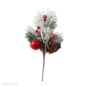 Hot selling pine branch decoration party ornaments for Christmas