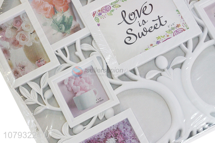 Hot products creative home decoration collage family photo frame for gifts