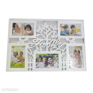 Top selling high quality plastic <em>photo</em> frame combination frame for household