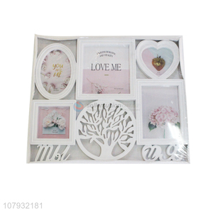 Factory direct sale home décor <em>picture</em> combination photo frame wholesale