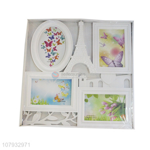 Best price four openings plastic combination <em>photo</em> frame for decoration