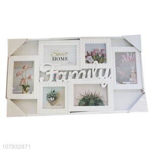 Good price home decoration plastic combination <em>picture</em> photo frame