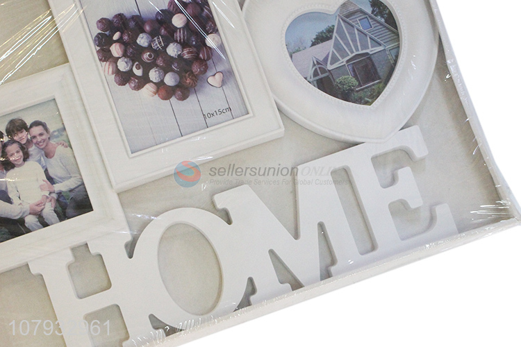 Low price home decoration family collage picture photo frame wholesale