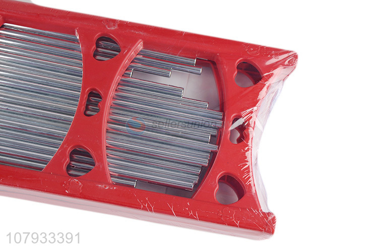 China factory red aluminum tube assembly shoe rack household economical shoe rack