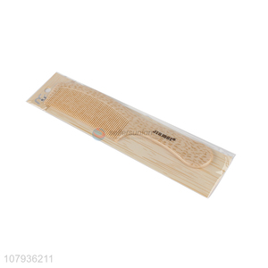 Creative design wood grain plastic comb household universal comb