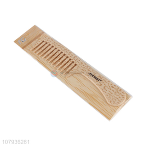 Good quality anti-static wide tooth comb hairdressing massage comb