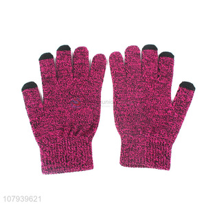 New Arrival Winter Warm Gloves Ladies Touch Screen Glove