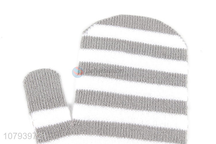 Best Sale Ladies Knitted Mittens Gloves Winter Warm Gloves