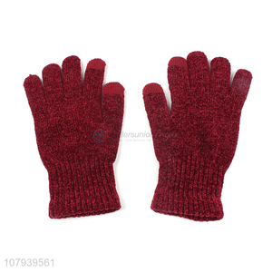 Fashion Ladies Winter Outdoor Warm Gloves Touch Screens Gloves