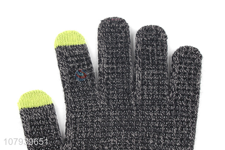 Hot Products Winter Knitted Gloves Touch-Screen Gloves For Women