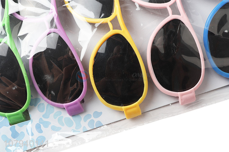 Good Quality Kids Summer Outdoor Sunshades Plastic Sunglasses