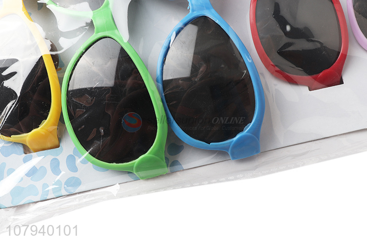 New Arrival Colorful Kids Sunglasses Fashion Sunshades