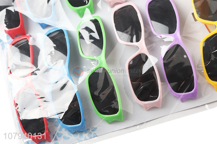 Hot Sale Fashion Sun Glasses Kids Plastic Sunshades