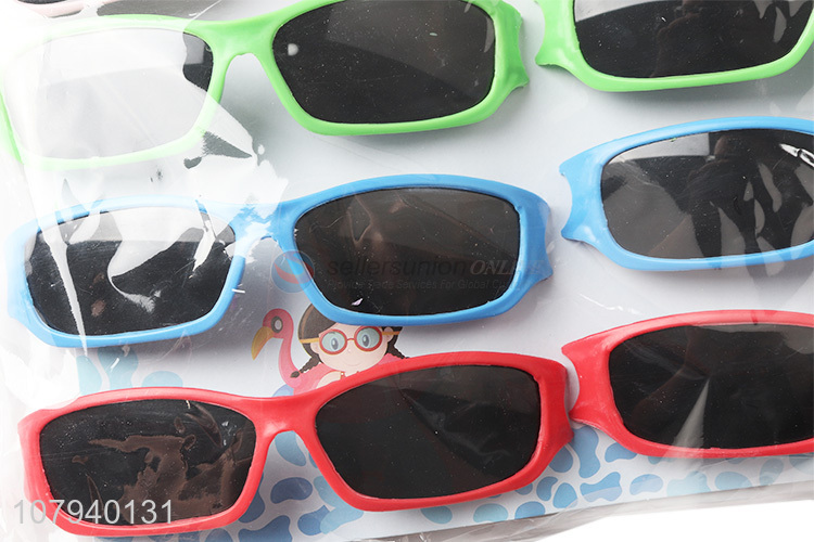 Hot Sale Fashion Sun Glasses Kids Plastic Sunshades