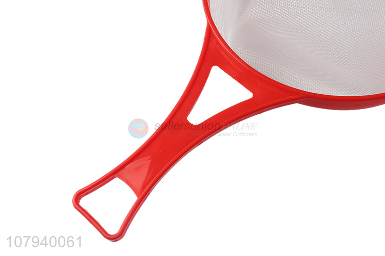 Best Sale Multipurpose Extra Large Filter Strainer With Plastic Handle