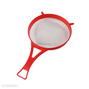 Best Sale Multipurpose Extra Large Filter Strainer With Plastic Handle