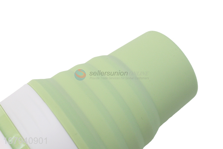 China wholesale portable folding silicone water cup for sale