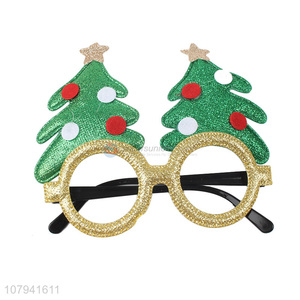 Good Quality Colorful Christmas Tree Glasses Best Party Dress Up Glasses