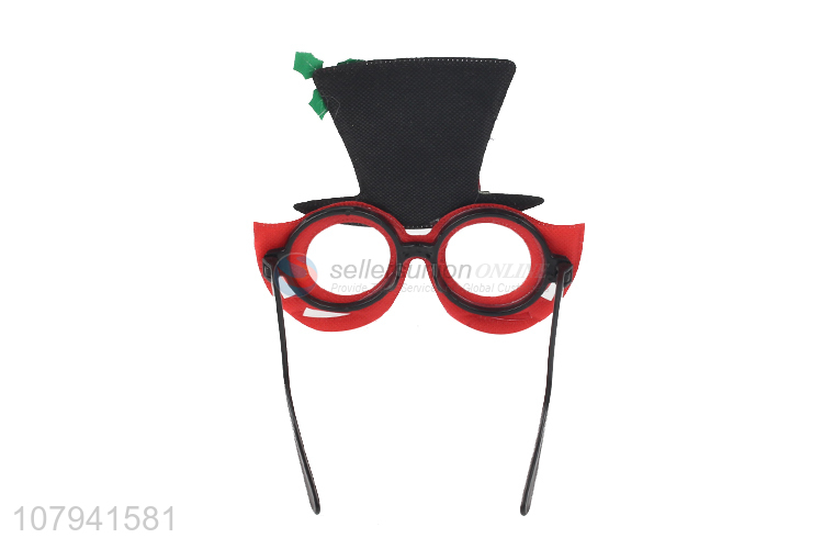 Fashion Festival Hat Glasses Christmas Decoration Glasses
