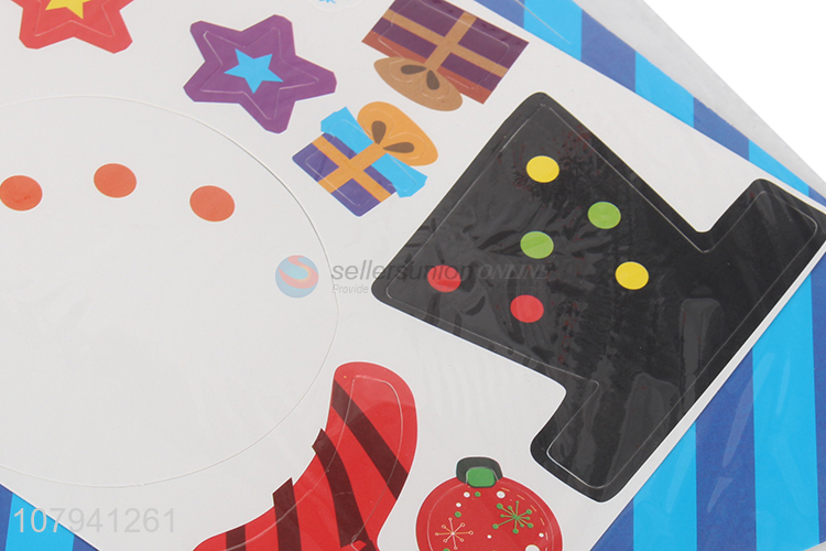Good Sale Colorful Paper Hat DIY Christmas Decoration Christmas Hat