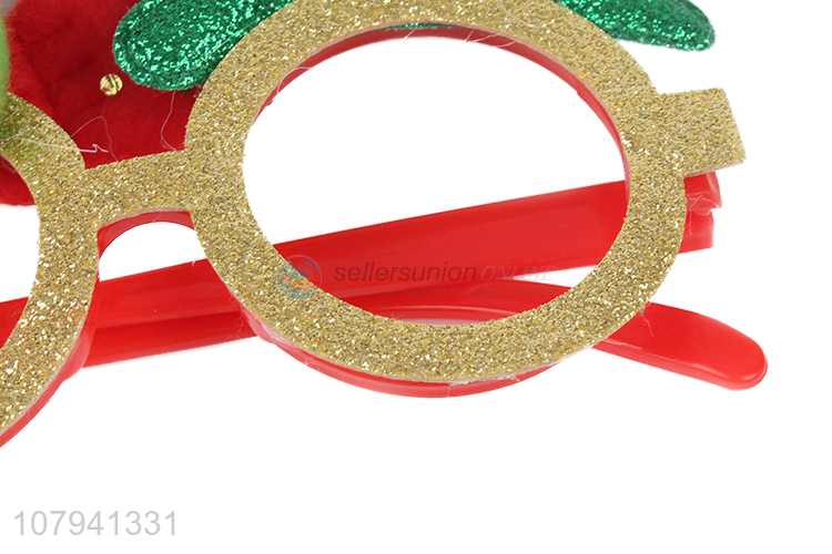 Cute Design Deer Head Glasses Fashion Christmas Decoration Glasses