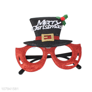 Fashion Festival Hat Glasses Christmas Decoration Glasses