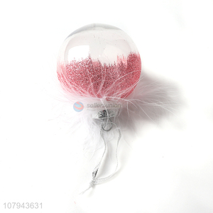 New arrival pink painted Christmas ball universal party decoration