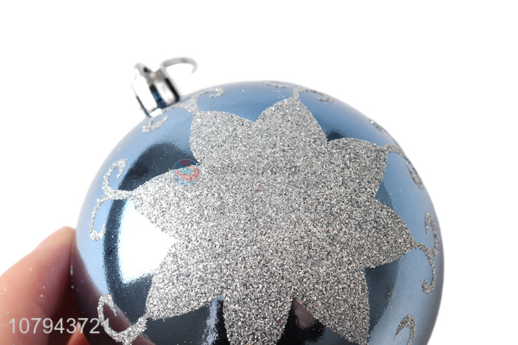 Low price wholesale Christmas decorations 8CM painted balls Christmas balls