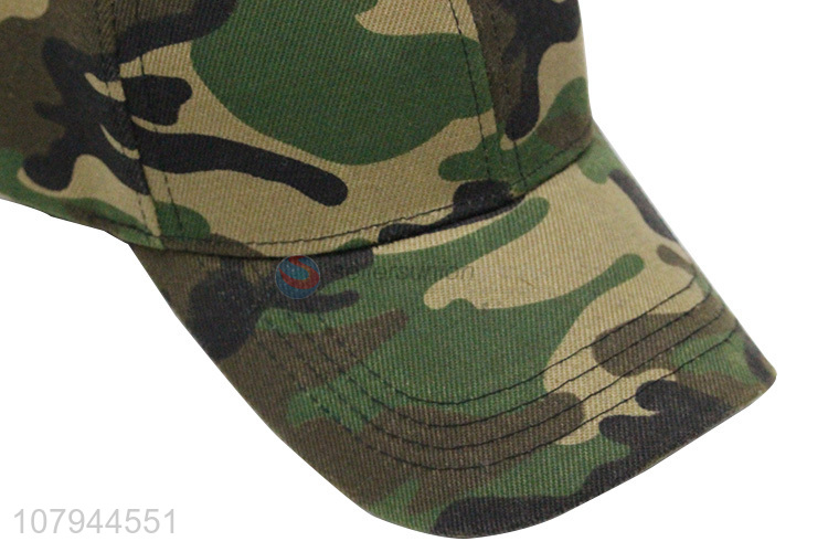 High quality camouflage durable decorative fashion sun hat peaked hat