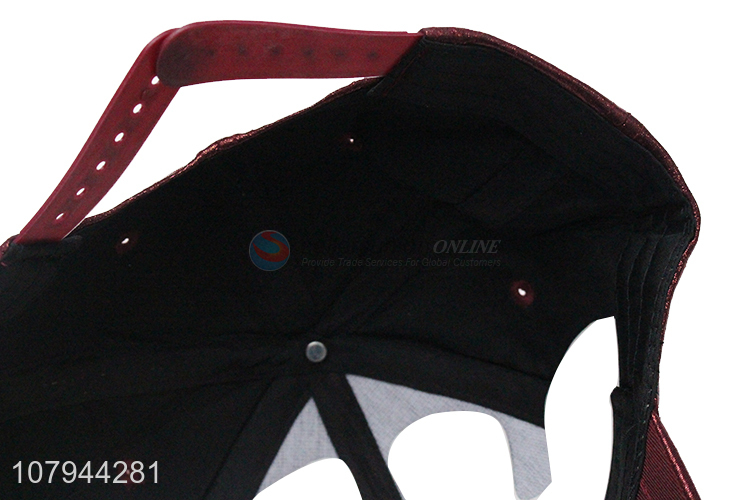 Best selling durable fashion design peaked cap baseball hat wholesale