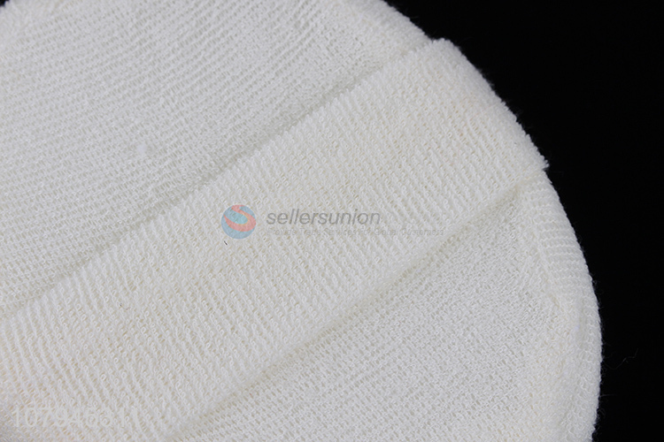 Factory price body exfoliating scrubber bath sponge pad for bathroom
