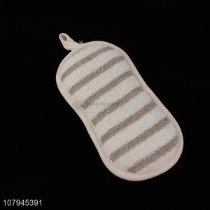 China <em>manufacturer</em> bathroom body exfoliating scrubber bath sponge pads