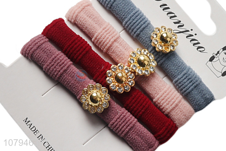 E-commerce wholesale ladies temperament hair ring simple hair accessories set