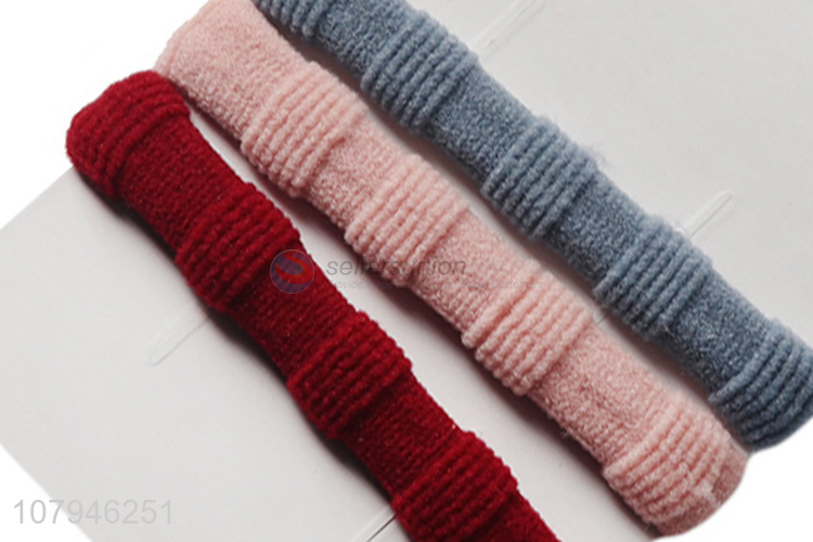 Low price wholesale pearl hair band rubber band ladies hair ring