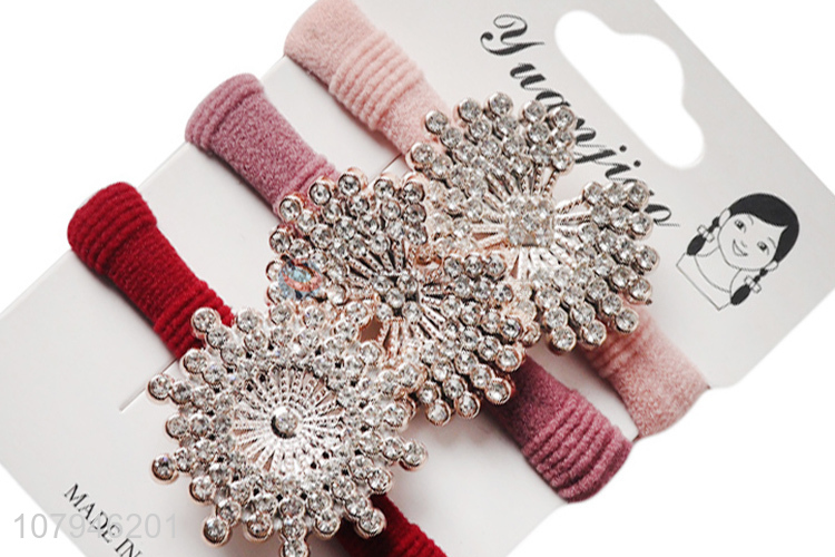 Yiwu Export Multicolor Temperament Hair Ring Seamless Head Rope for Ladies